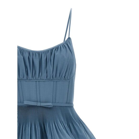 Zimmermann Women 'Pleated Tiered Midi' Dress - Picture 3 of 4
